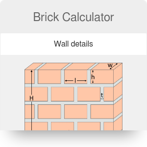 Brick Calculator With Mortar Omni
