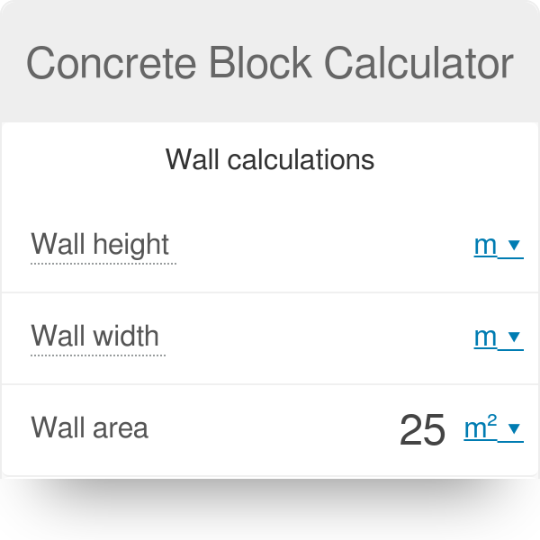 Ok Google Concrete Calculator - CALCULUN
