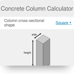 Cement Calculator - Column