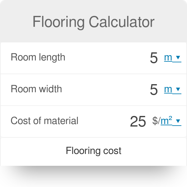 Flooring Calculator Cost, Hardwood Floor Calculator