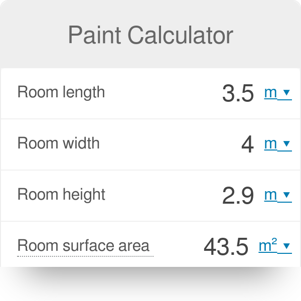 Paint Calculator Woodworking Advisor