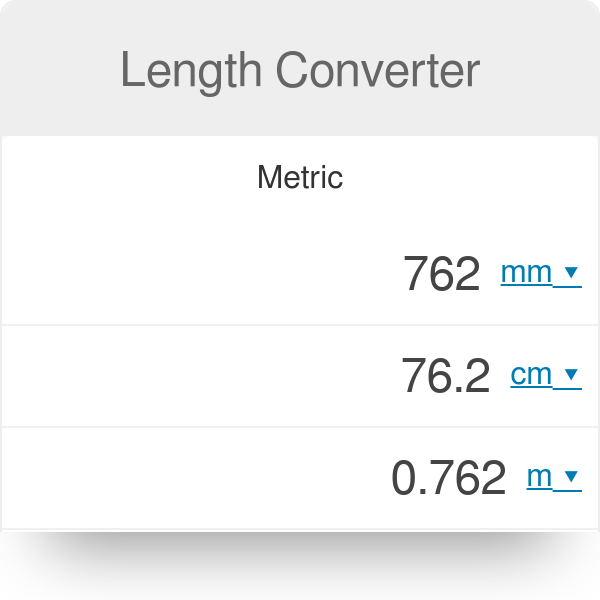 Length Conversion Calculator