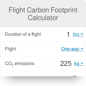 Flight Carbon Footprint Calculator - Omni