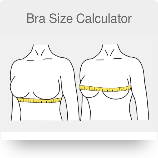 Bra Size Calculator How To Measure Bra Size