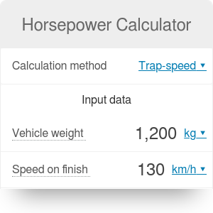 horsepower calculator watts everyday calculators