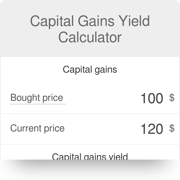 How To Calculate Gains In Stock