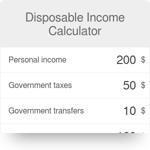 Disposable Income Calculator - Omni