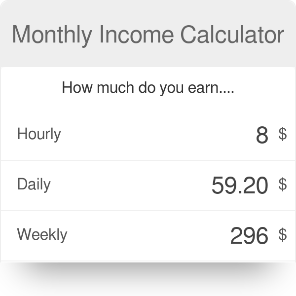 Hours deals wage calculator