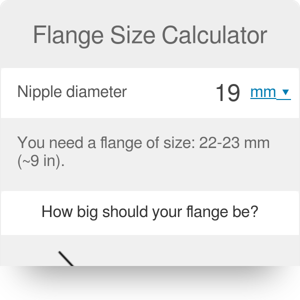 Flange Size Calculator