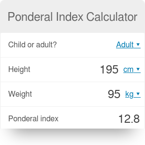Ponderal Index Calculator Improved Bmi Measure Omni