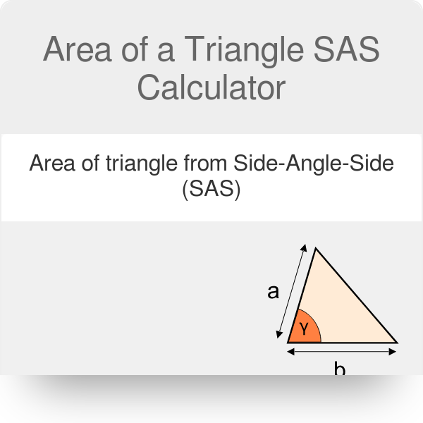 Area of a Triangle SAS Calculator