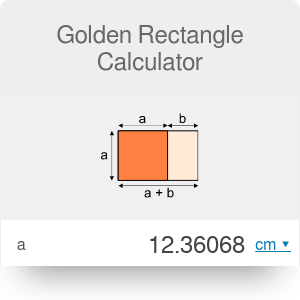 Golden Rectangle Formula