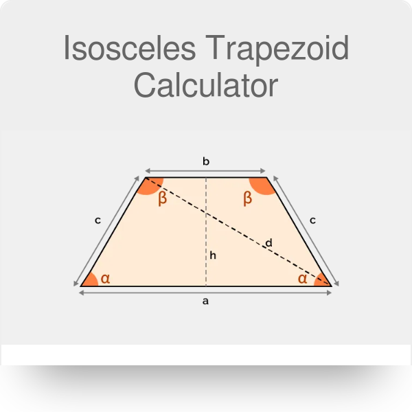 isosceles trapezoid shape