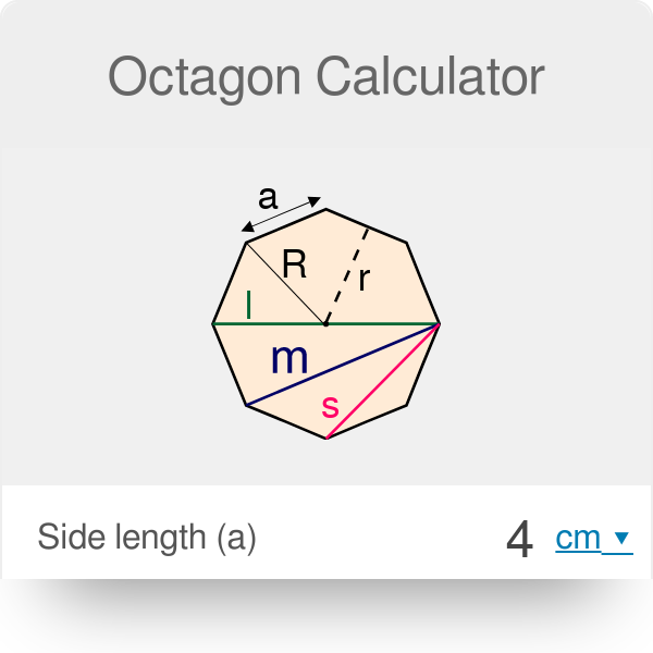 Octagon Calculator Shape Definition Omni