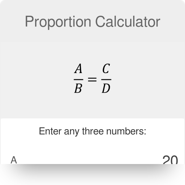 Proportion Calculator | How to solve proportions?