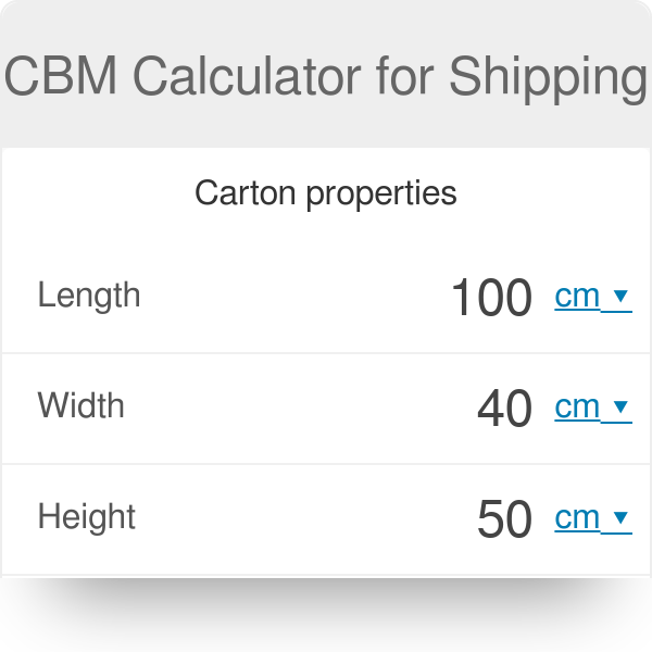 Postroj R a K va How To Calculate Cargo Dimensions Pote enie B jka Od s 