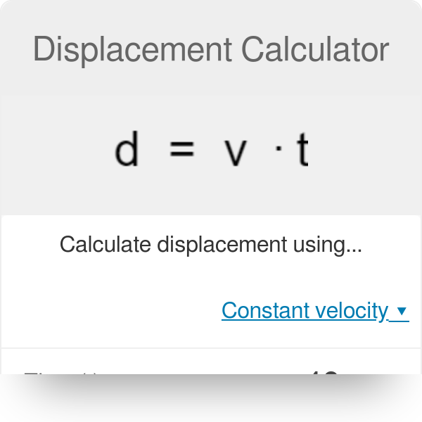 Velocity Speed Calculator