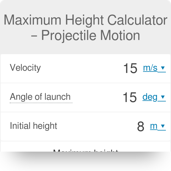 What does 1m mean in height?