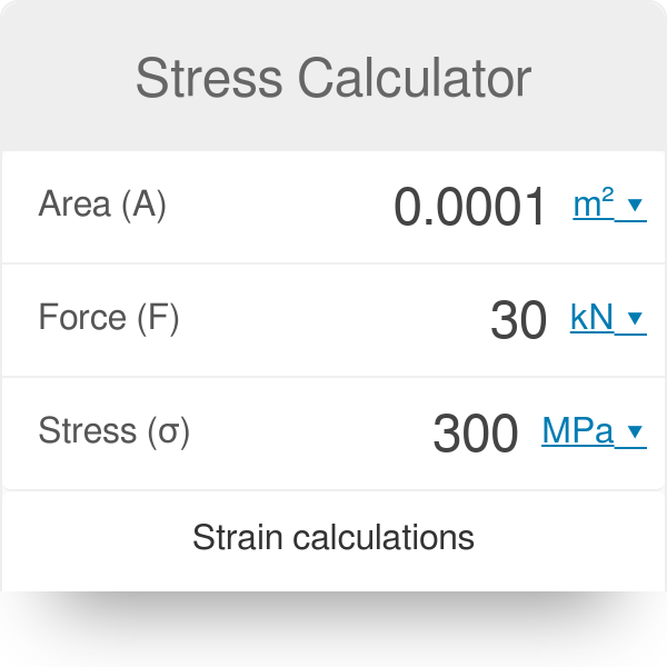 Stress Calculator