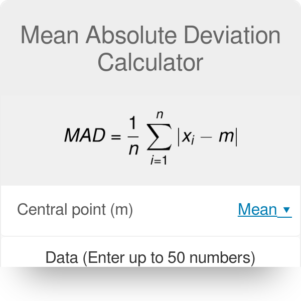 Deviation absolute what mean does What is