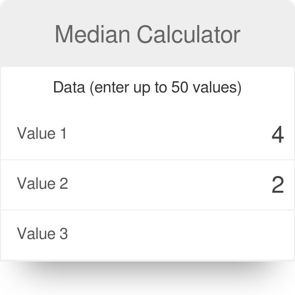 Median Calculator How To Find The Median