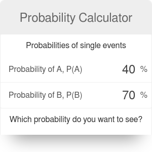 Probability Calculator - Omni