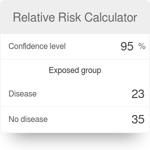 Relative Risk Calculator - Omni
